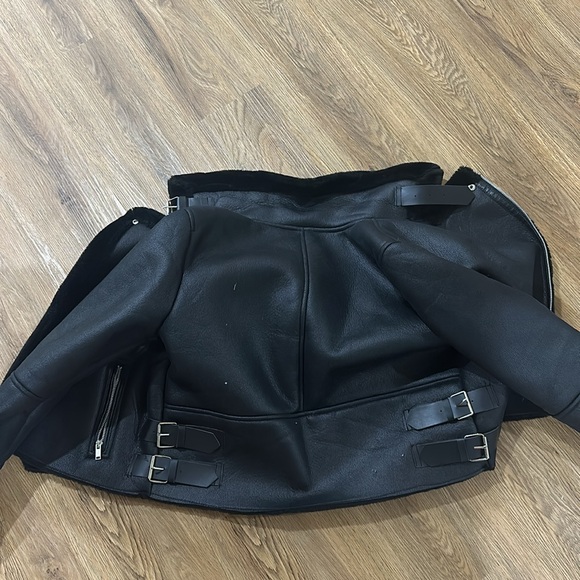 Faux shearling jacket - Picture 2 of 2